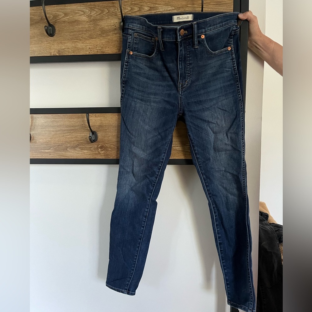 Madewell High Rise Skinny Jeans